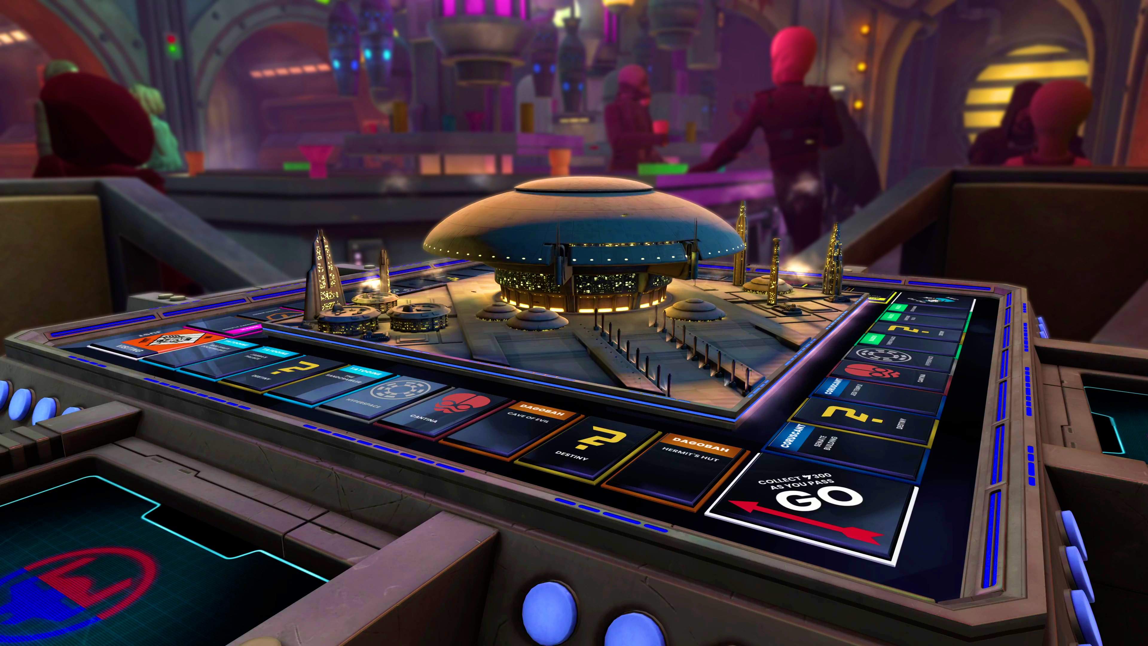 Monopoly Star Wars Heroes vs Villains - imagem 4