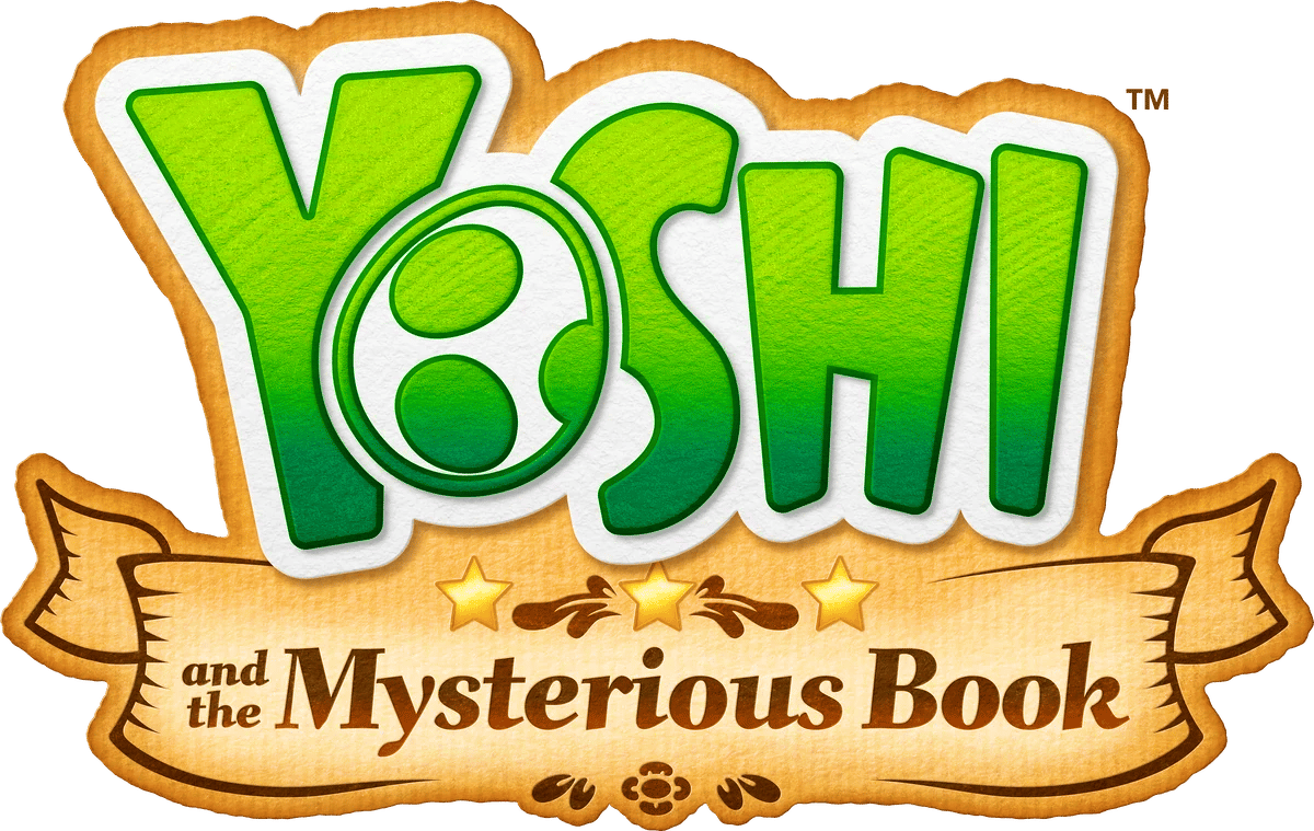 Yoshi and the Mysterious Book logo